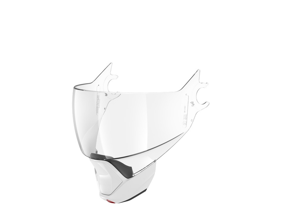 Visiera Shark Evojet Chiara - Mentoniera Bianca