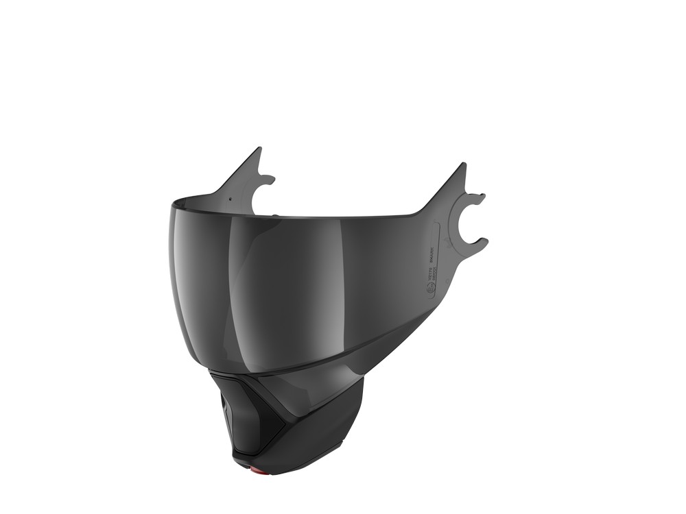 Visiera Shark Evojet Fumé - Mentoniera Nera Opaca
