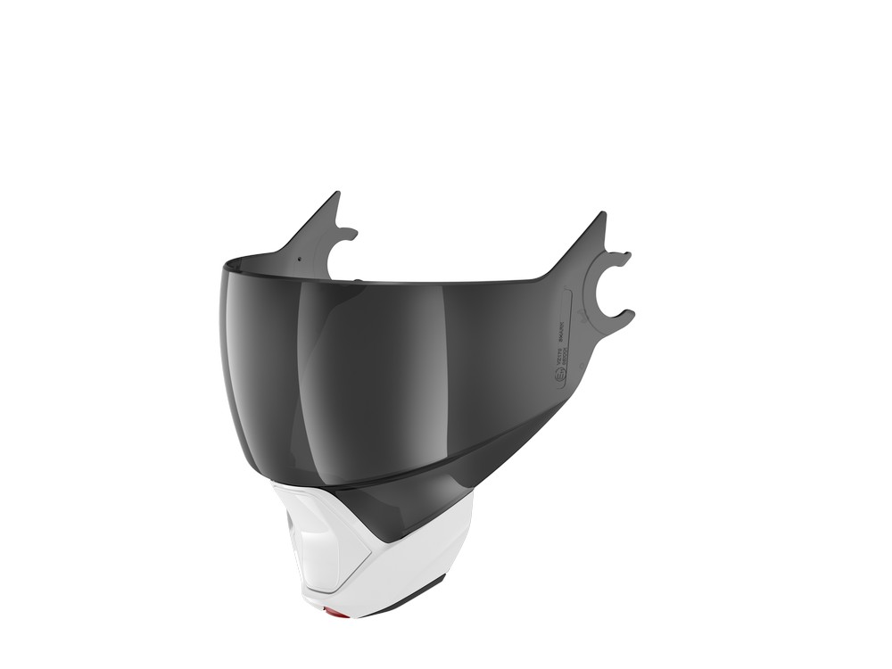 Visiera Shark Evojet Fumé - Mentoniera Bianca