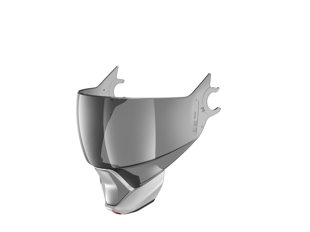 Visiera Shark Evojet Tinta 50% - Mentoniera Argento Opaca