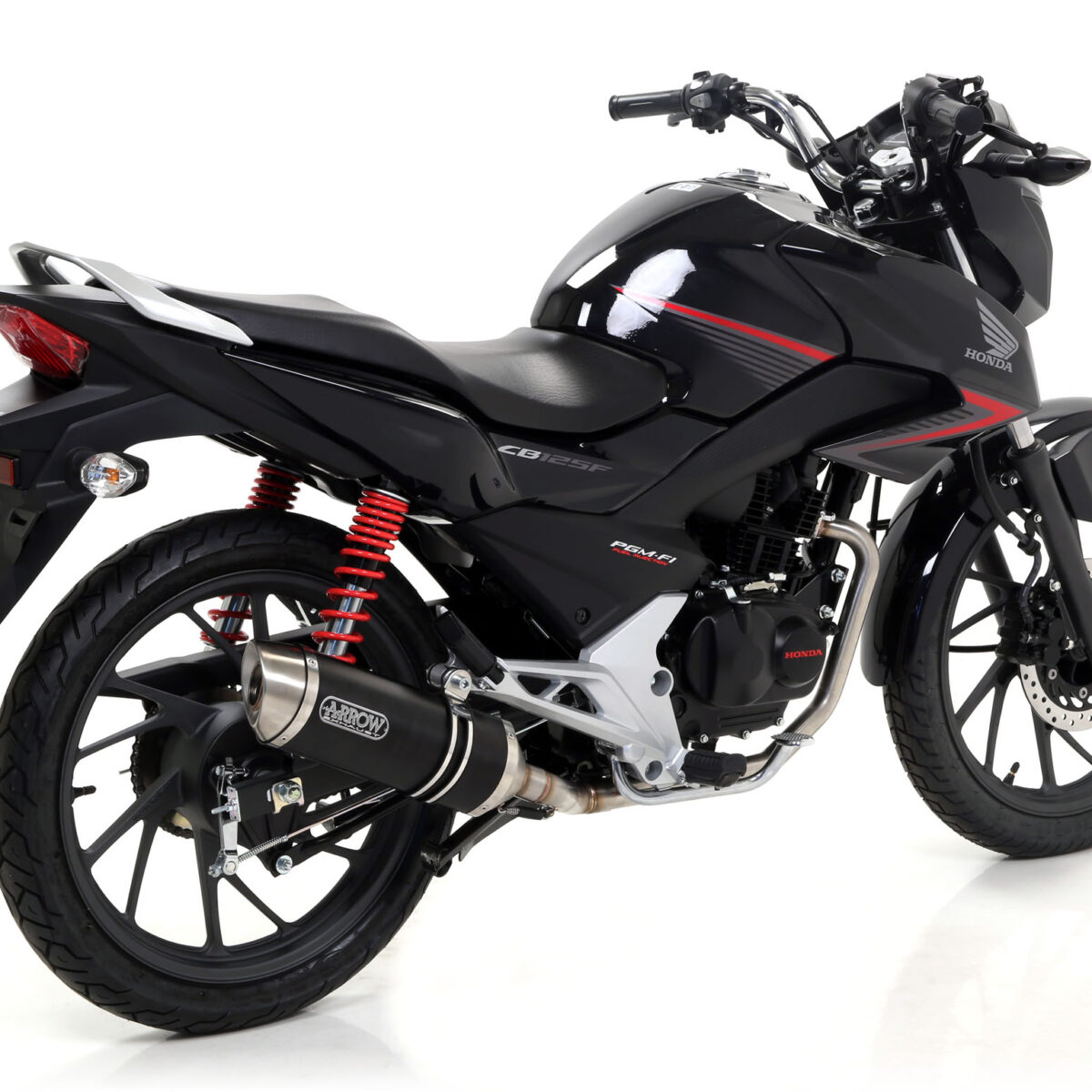 Terminale di scarico Thunder in Alluminio Dark Arrow 51514AON - Honda