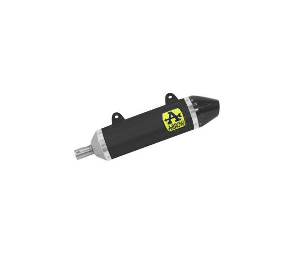 Terminale di scarico Thunder in Alluminio Dark Arrow 52509AKN - Aprilia Rx / Sx 125
