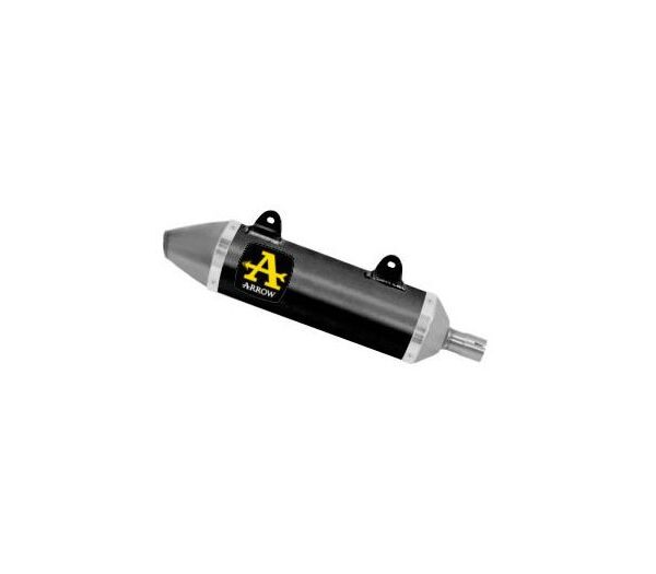 Terminale di scarico Thunder in Alluminio Dark Arrow 52510AON - Aprilia Rx / Sx 125