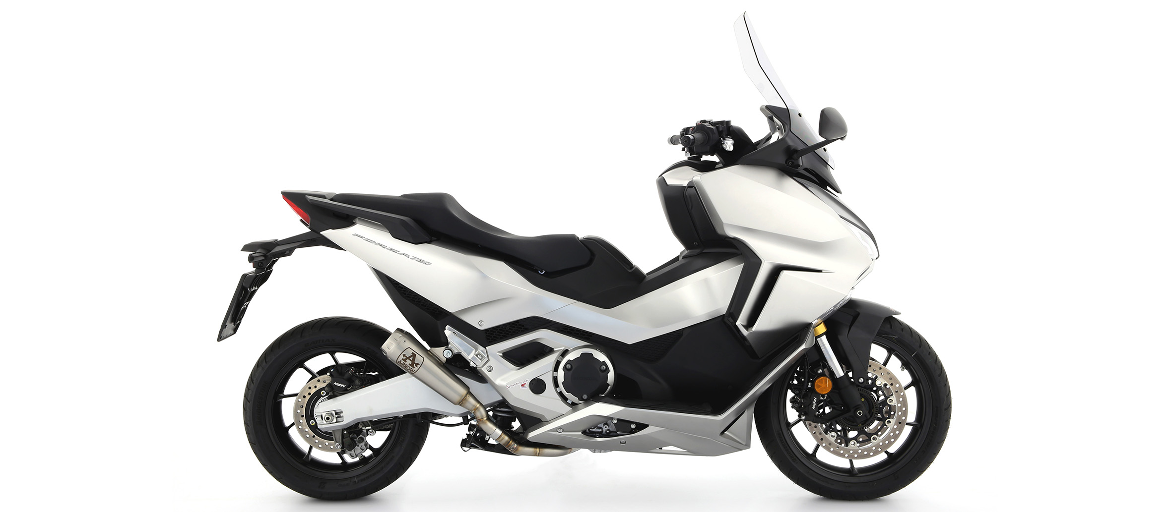 Collettore Racing in Acciaio inox Arrow 73019MI - Honda Forza 750  2021-2022