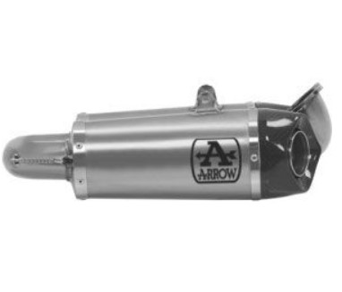 Terminale di scarico Works in Titanio Arrow 71160PK - DUCATI