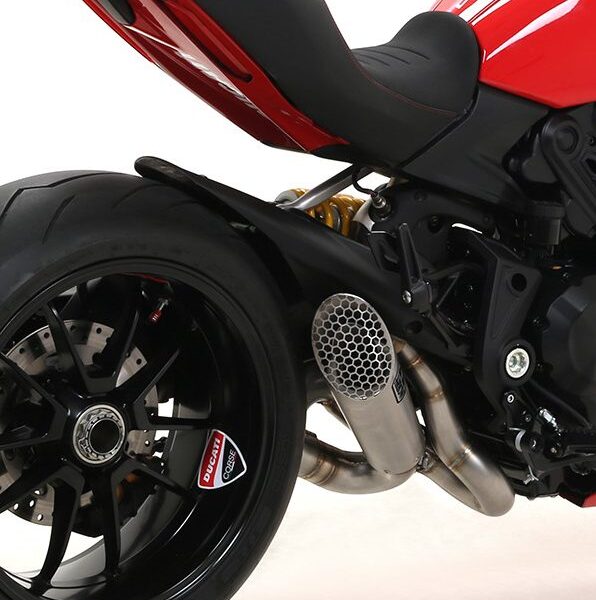 Terminale di scarico Racing Pro Race in Alluminio Arrow 71222PRI - Ducati Diavel 1260 S