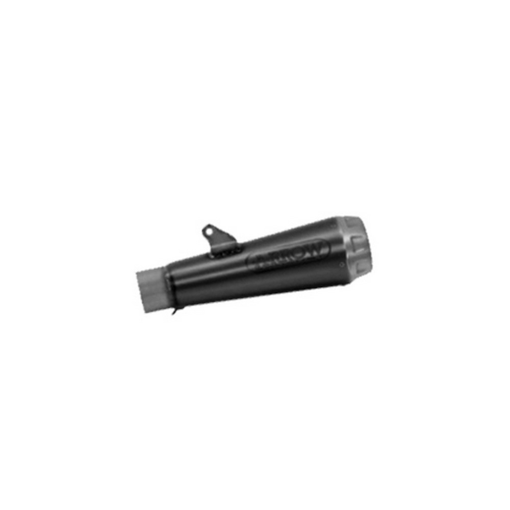 Terminale di scarico in Acciaio Inox Arrow 71503PRN - BMW R Nine T / Scrambler 2014/2019 - Nero
