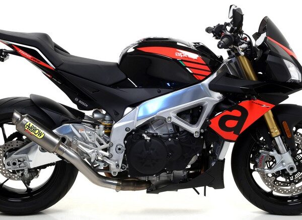 Kit Terminale GP2 in Titanio Arrow 71535GP - Aprilia Tuono V4 1100 2017/2018