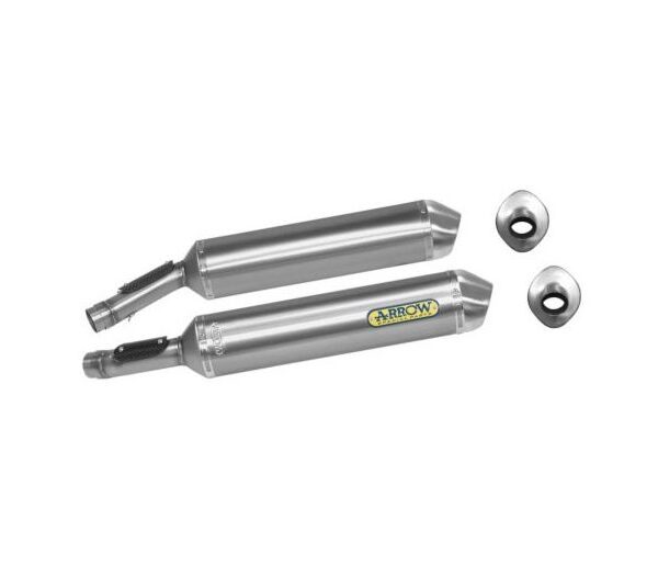 Terminale di scarico Race-Tech in Alluminio Arrow 71677AO - Aprilia