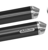 Terminale di scarico Race-Tech in Alluminio Dark Arrow 71677AON - Aprilia