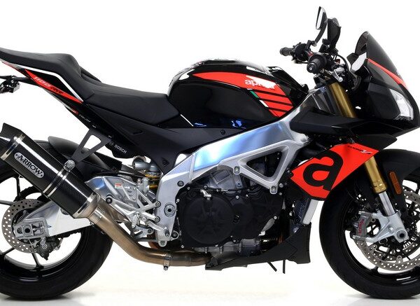Terminale di scarico in Carbonio Arrow 71744MK - Aprilia (vari modelli)
