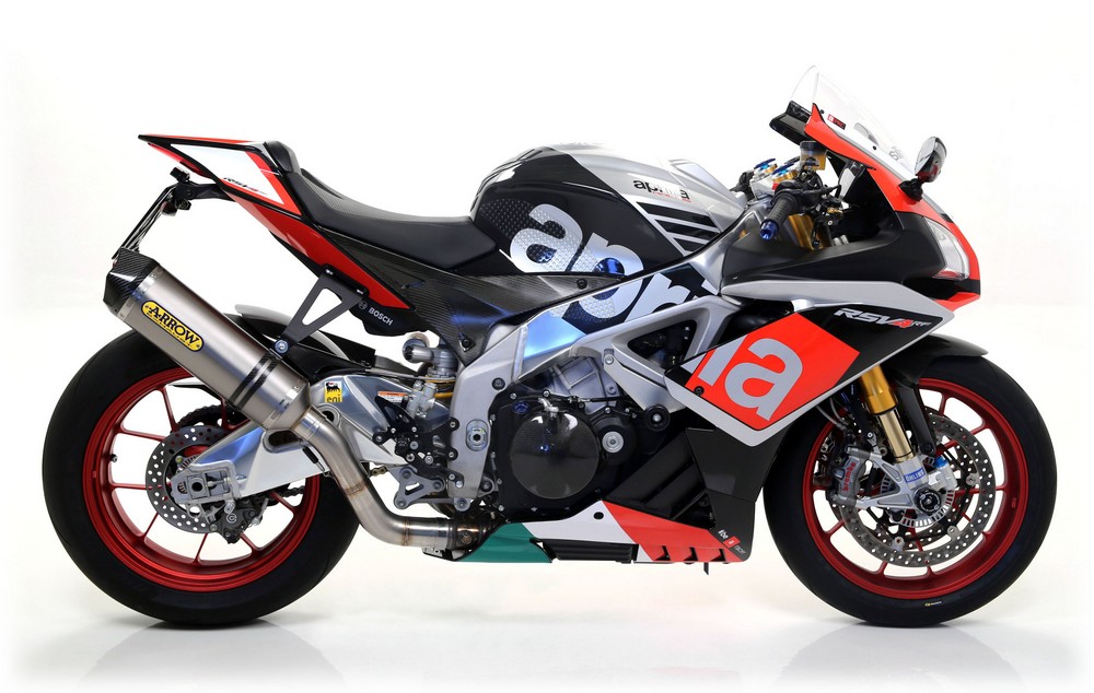 Terminale di scarico in Titanio Arrow 71744PK - Aprilia (vari modelli)
