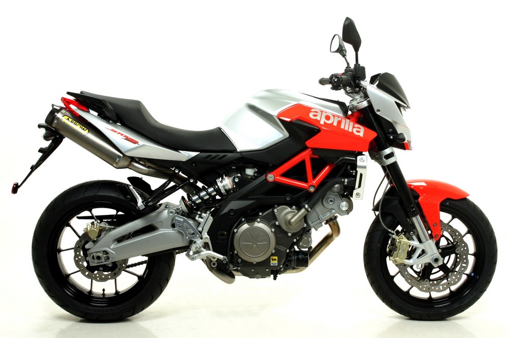 Terminale di scarico in Alluminio Arrow 71748AK - Aprilia Shiver 750