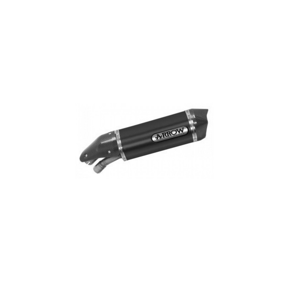 Kit Terminale in Alluminio Arrow 71837AKN - BMW S 1000 XR 2015/2019 - Nero