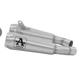 Terminale di scarico Pro-Race in Alluminio Arrow 71884PRI - DUCATI Scrambler 1100