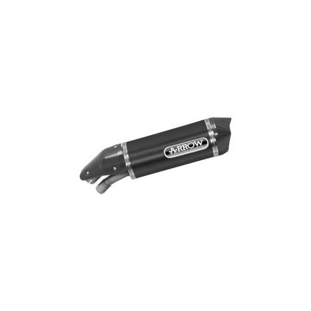 Kit Terminale in Alluminio Arrow 71868AKN - BMW S 1000 RR 2017/2018 - Nero