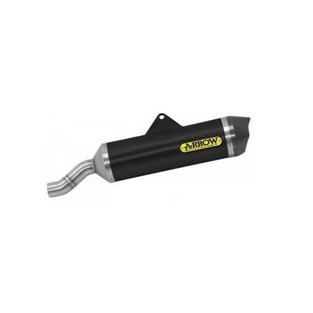 Kit Terminali in Alluminio Arrow 71889AKN - Benelli TRK 502 X 2018/2020 - Nero