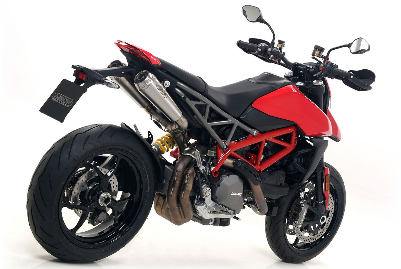 Terminale di scarico Pro Race in Alluminio Arrow 71895PRI - DUCATI