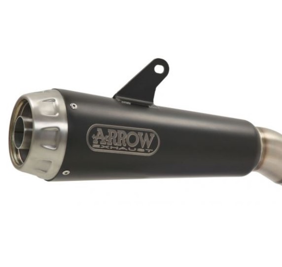 Terminale di scarico Pro-Race in alluminio Dark Arrow 71899PRN - BRIXTON