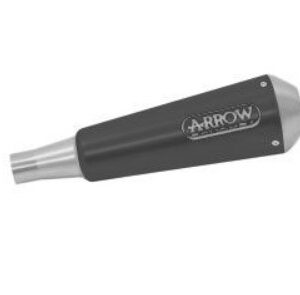 Terminale di scarico Pro-Race in alluminio Dark Arrow 71919PRN - BRIXTON