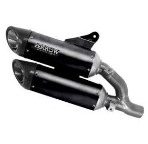 Terminale di scarico Round Sil in Titanio Dark Arrow 71939PRN - DUCATI