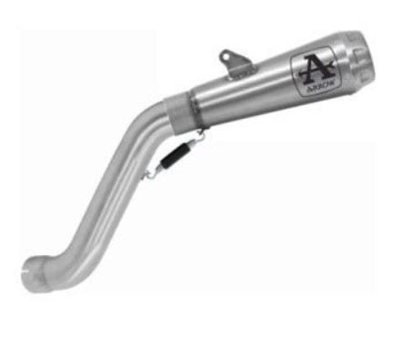 Terminale di scarico Pro-Race in alluminio Arrow 71940PRI - BMW