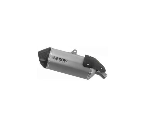 Terminale di scarico sonora in Titanio Arrow 72506SK - Aprilia Tuareg 660