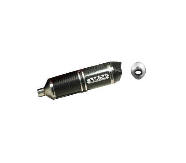Terminale di scarico Race-Tech in Alluminio Dark Arrow 72615AKN - BMW