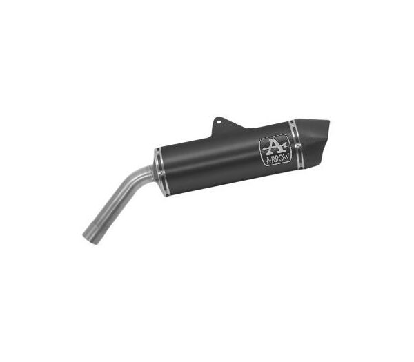 Terminale di scarico Maxi Race-Tech in Alluminio Dark Arrow 72629AKN - BMW F 850 GS