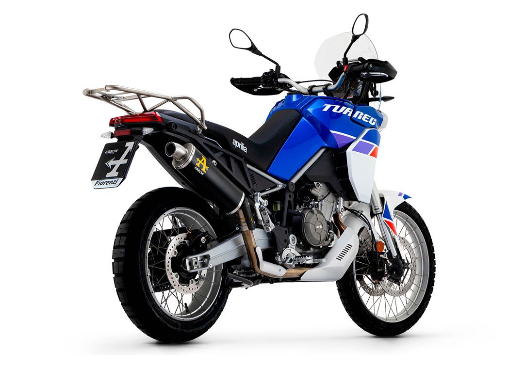 Terminale di scarico Indy Race in Titanio Dark Arrow 72637PON - Aprilia Tuareg 660