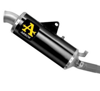 Terminale di scarico Indy Race in Alluminio Dark Arrow 72638AON - DUCATI DesertX 950 2022