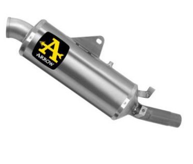 Terminale di scarico Indy Race in Alluminio Arrow 72638AO - DUCATI DesertX 950 2022