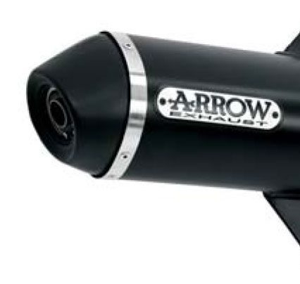 Terminale di scarico Urban in Alluminio Dark Arrow 73501ANN - Aprilia