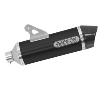 Terminale di scarico Race-Tech in Alluminio Dark Arrow 73512AKN - BMW C650 SPORT