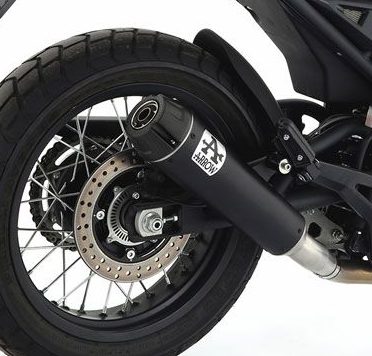 Terminale di scarico in Acciaio Dark Arrow 74508RB - BRIXTON Brixton Crossfire 500