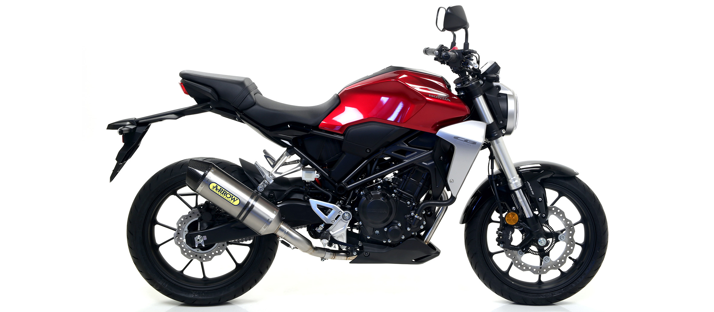 Raccordo catalitico Omologato in Acciaio inox Arrow 71695KZ - Honda