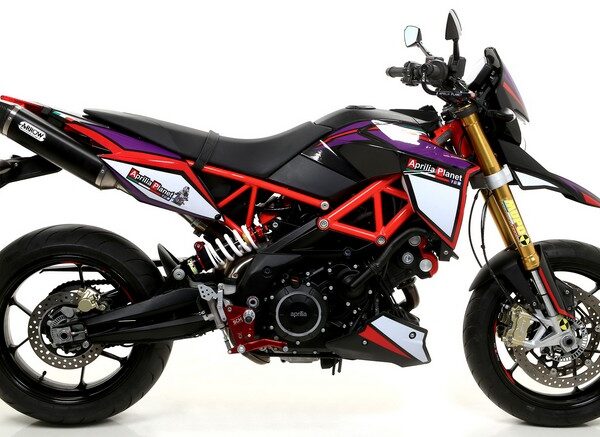 Terminale di scarico in Alluminio Arrow 71907AK - Aprilia Dorsoduro 750 / 900 2009/2019