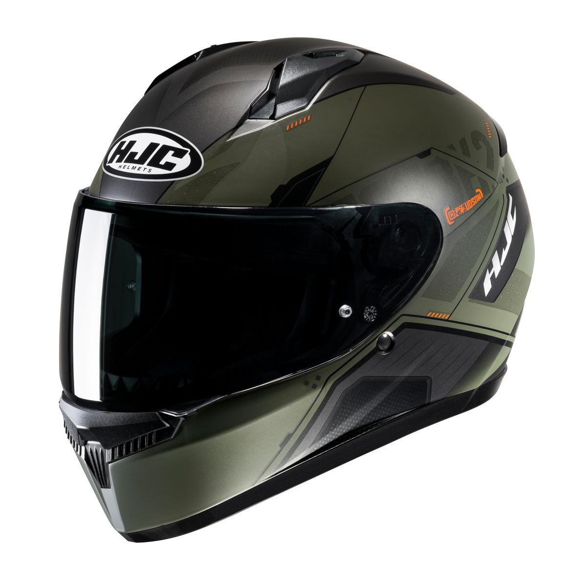 HJC C10 Inka MC7SF - Grigio Verde