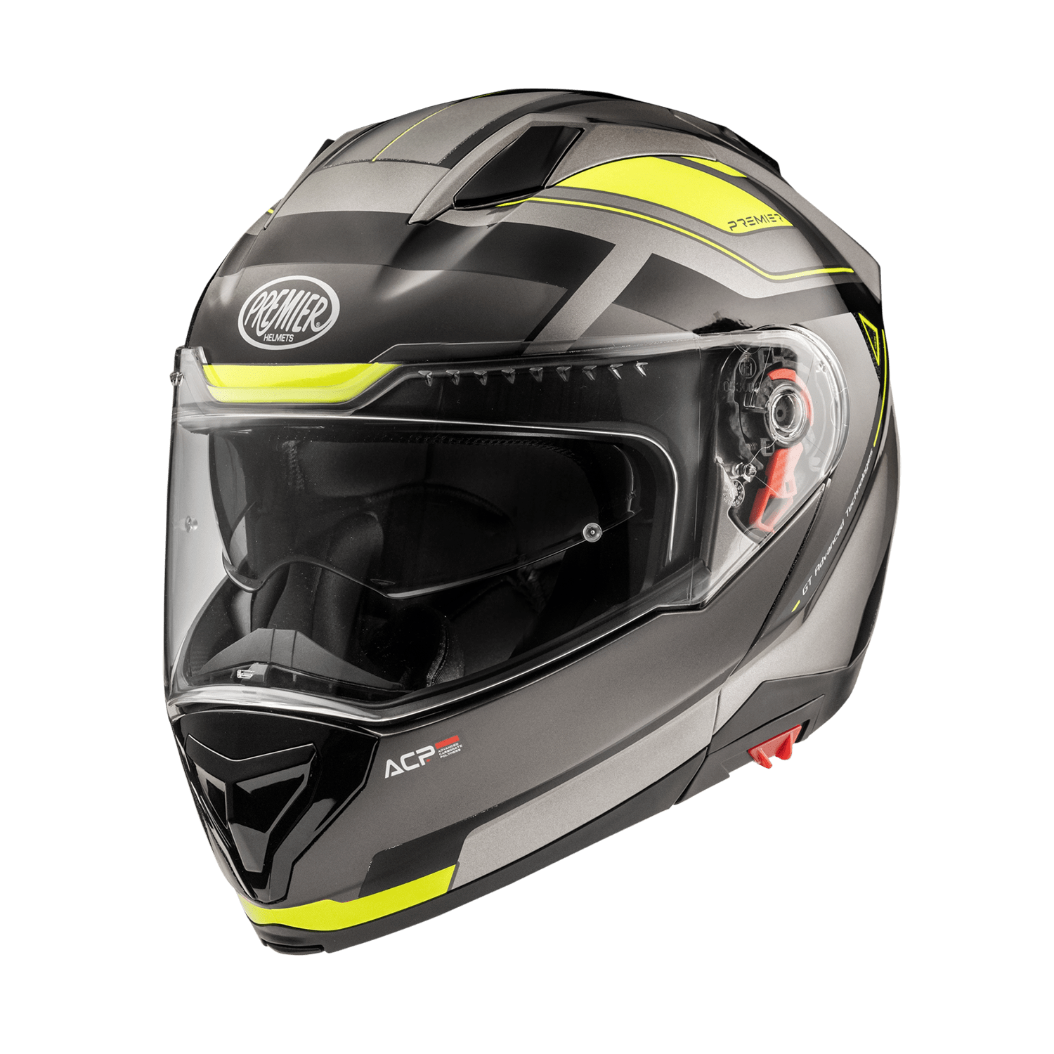 Delta Evo AS Y 17-Grigio Nero e Giallo Fluo