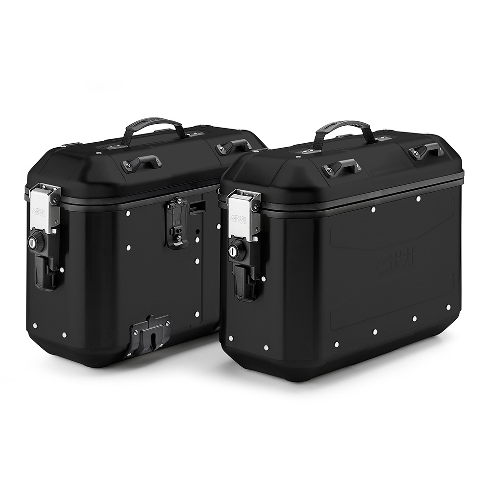 GIVI Coppia Valigie Monokey DLMK36B Trekker Dolomiti Nere