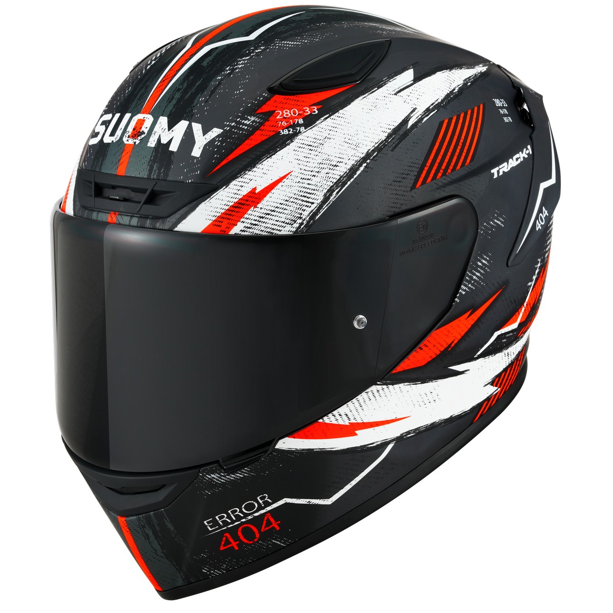 Suomy TRACK-1 404 Matt Anthracite