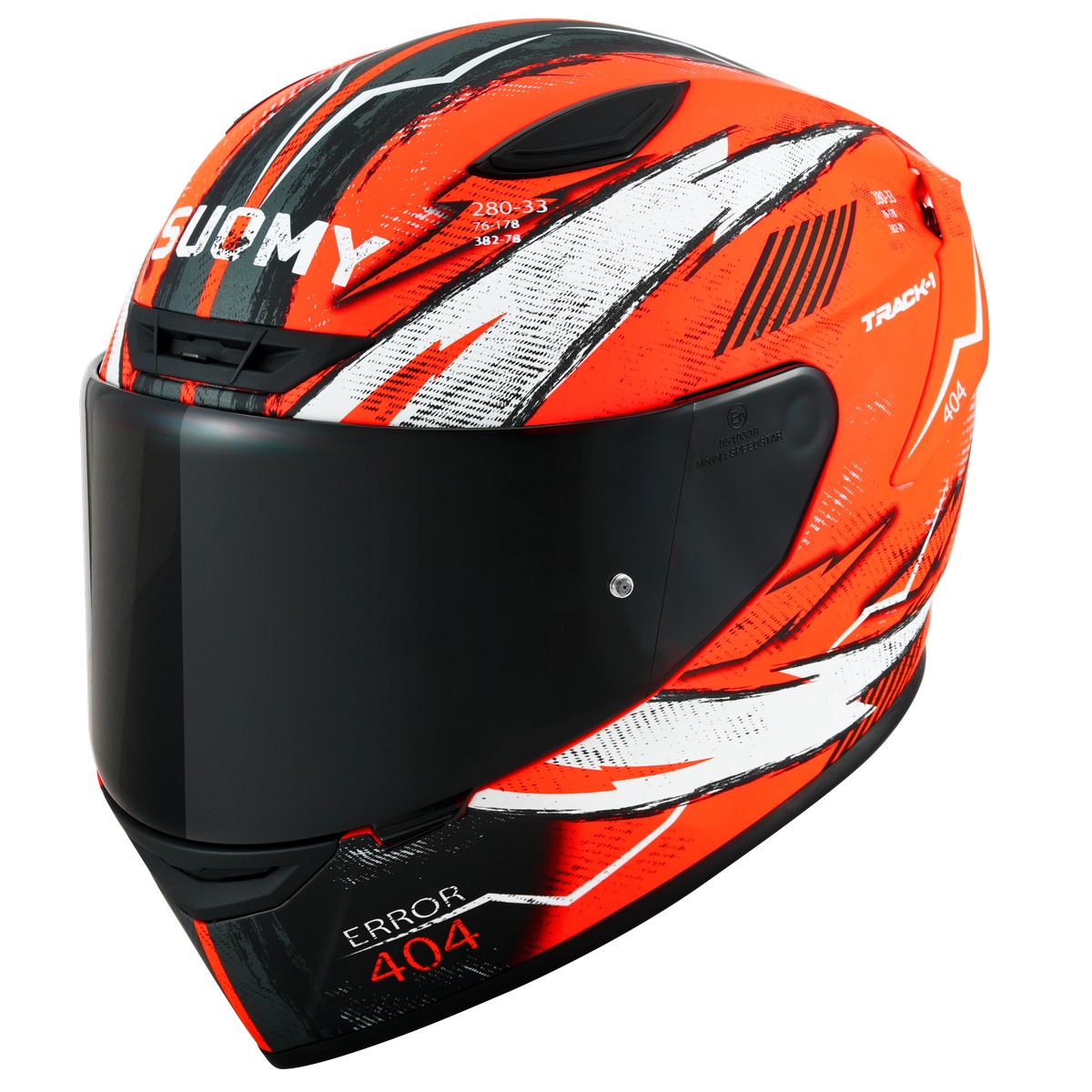Suomy TRACK-1 404 Arancione Fluo Opaco