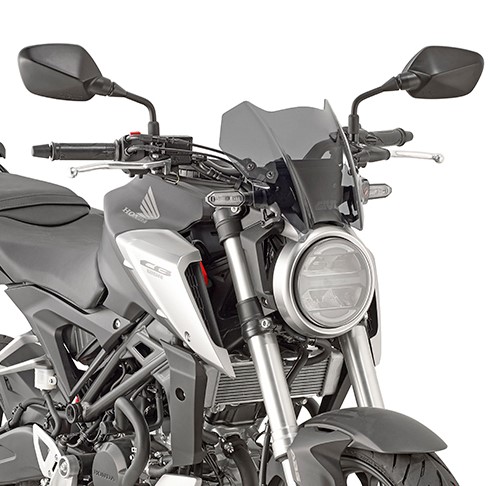 GIVI A1164 cupolino fumè - Honda CB 125R / CB 300R '18 - '19