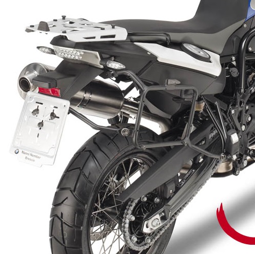 Supporto Valigie Laterali a rimozione rapida GIVI PLR5103 - BMW F 650/700 GS e F 800 GS '08 - '17