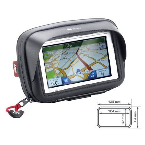 Porta gps-smartphone universale S952B. Compatibile con moto, scooter e biciclette.