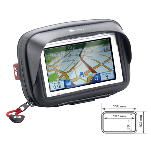 Porta gps-smartphone universale S954B per moto scooter e biciclette