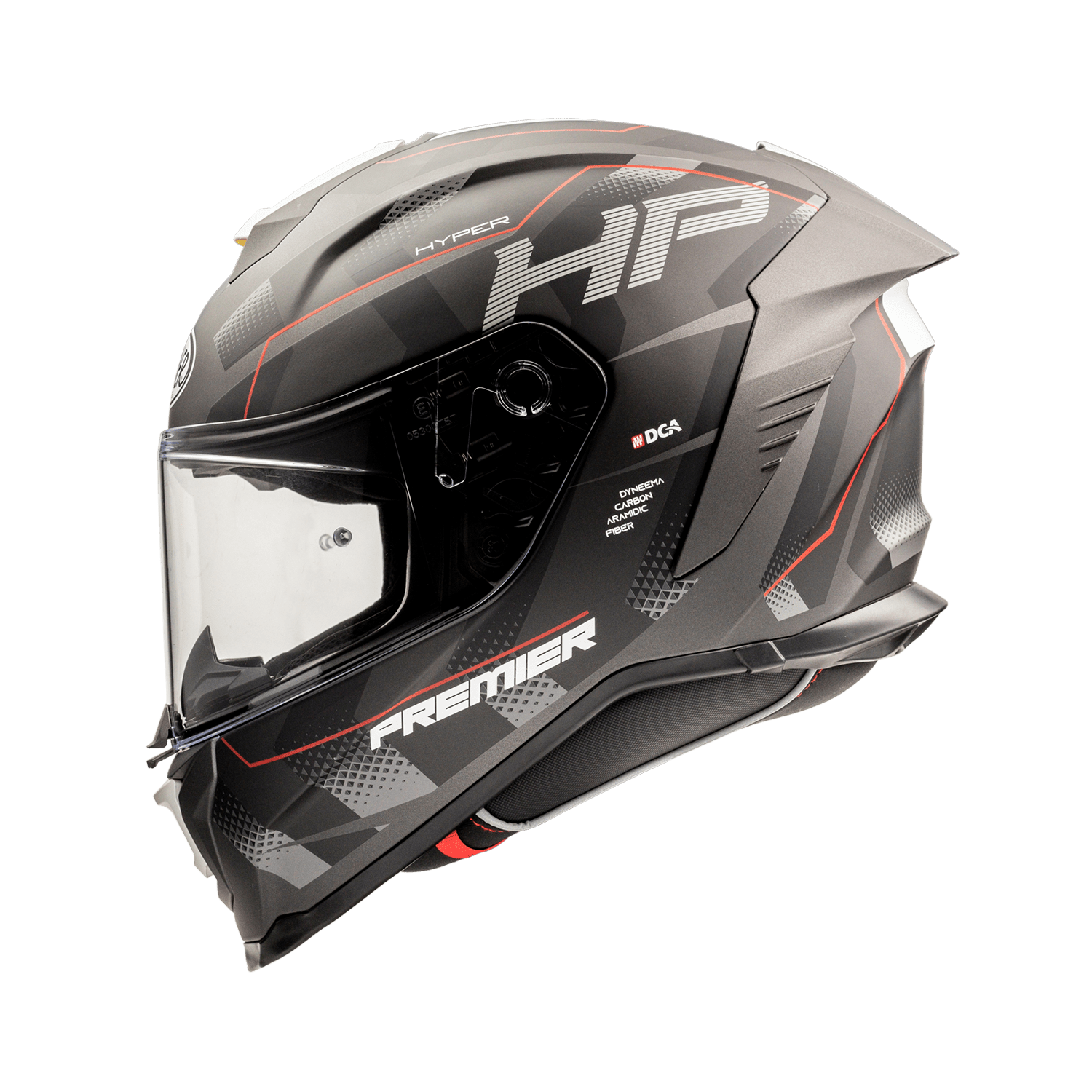 Premier Hyper HP 92 BM- Nero, Grigio e Rosso