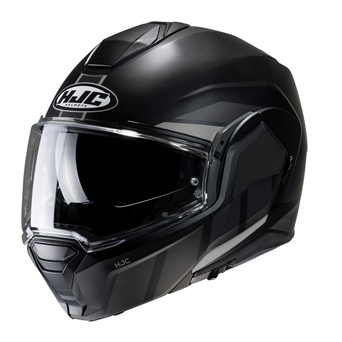 HJC i100 Beis MC5SF - Nero