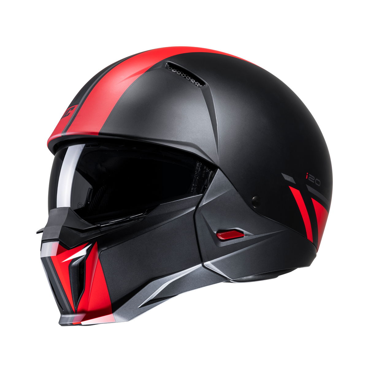 HJC i20 Batol MC1SF - Rosso Nero