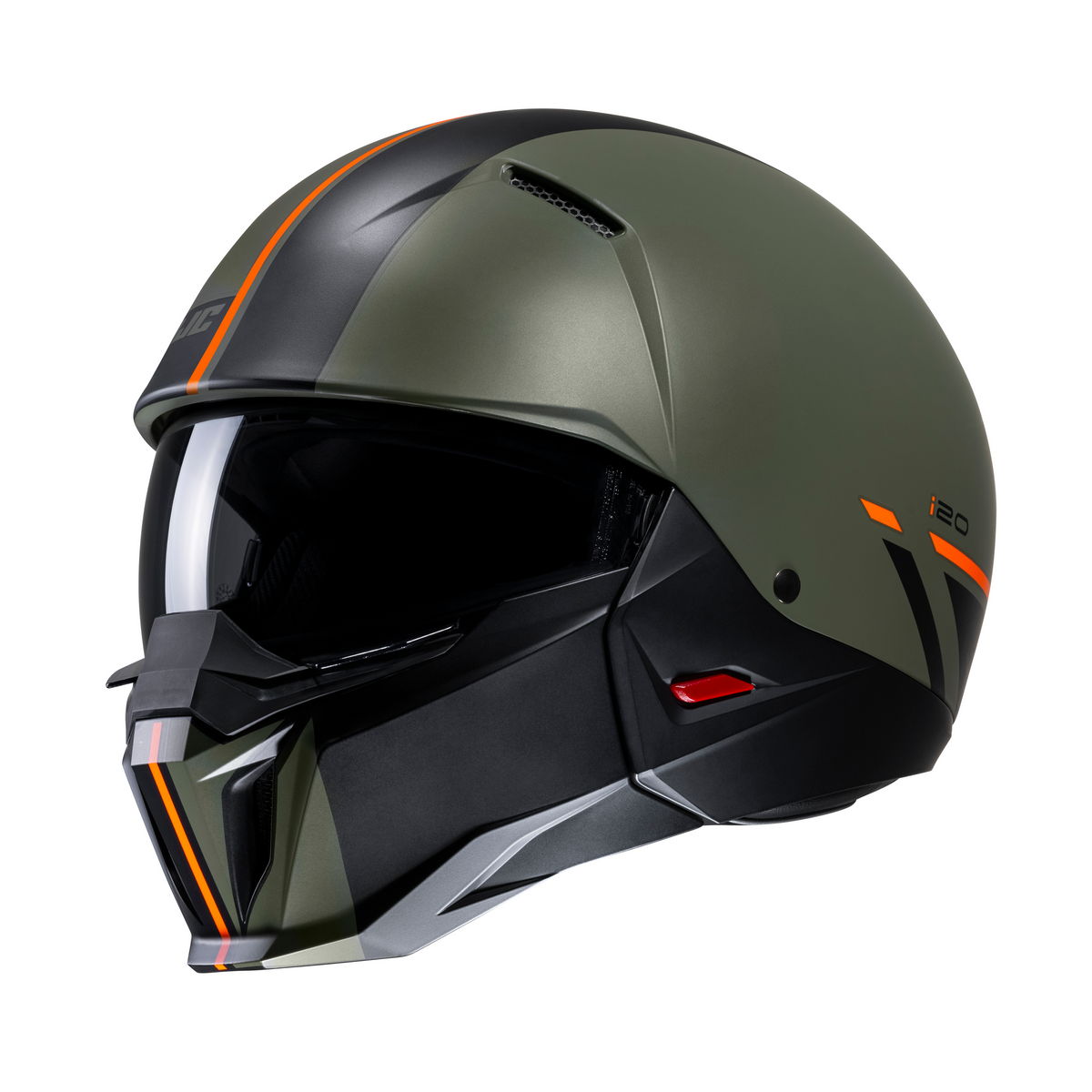 HJC i20 Batol MC4SF - Verde Arancione